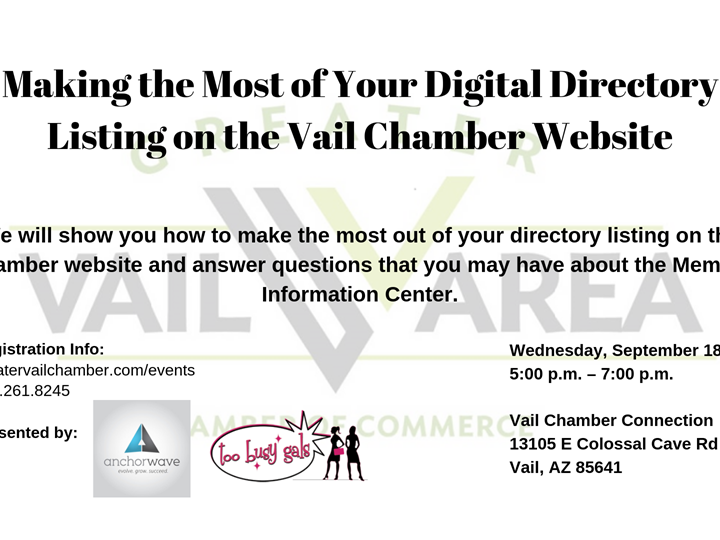 Making the Most Out of Your Digital Presence at the Vail Chamber