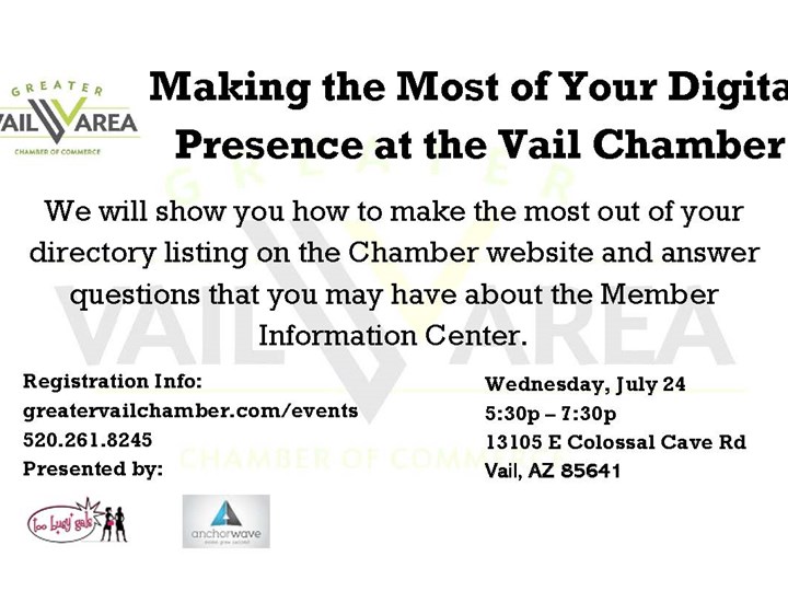 Making the Most Out of Your Digital Presence at the Vail Chamber