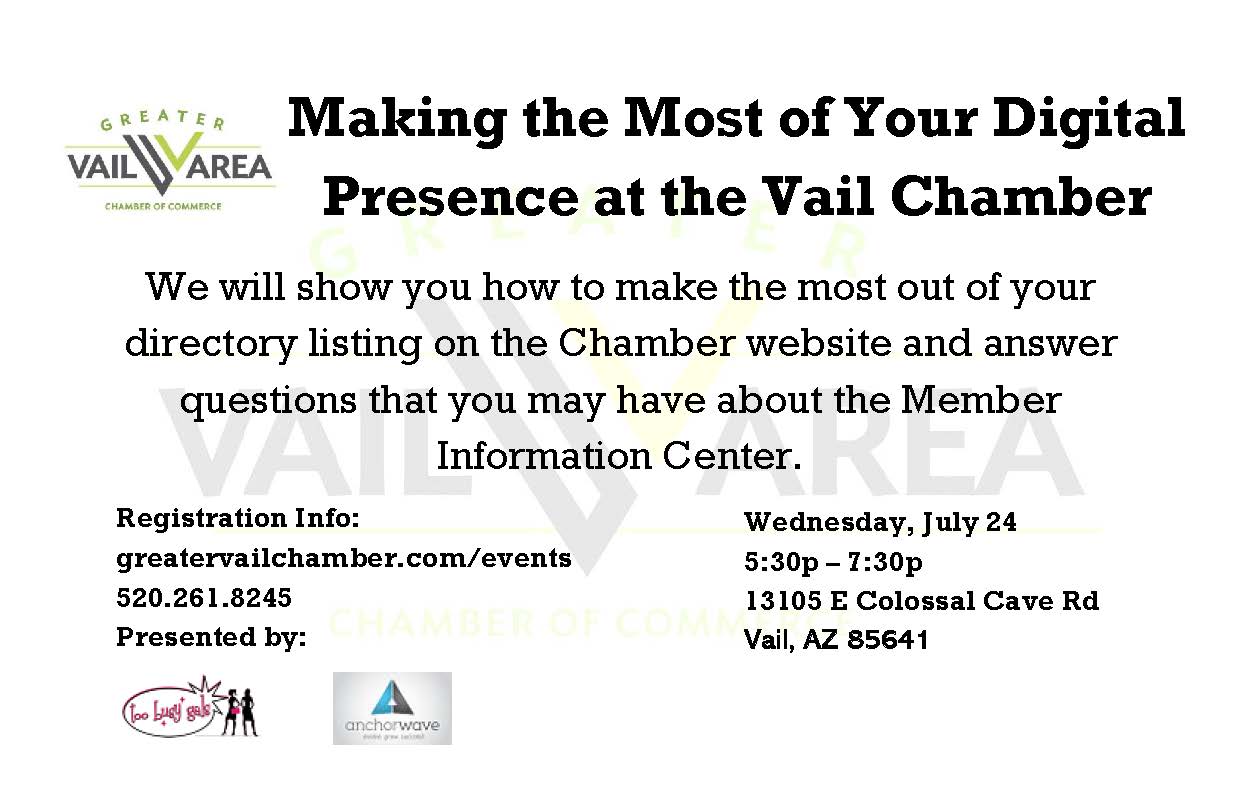 Making the Most Out of Your Digital Presence at the Vail Chamber